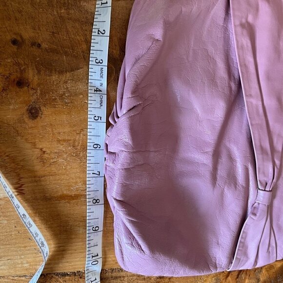 2/40$ LEATHER Vintage barbie Pink Bag cross body bag - Picture 5 of 9